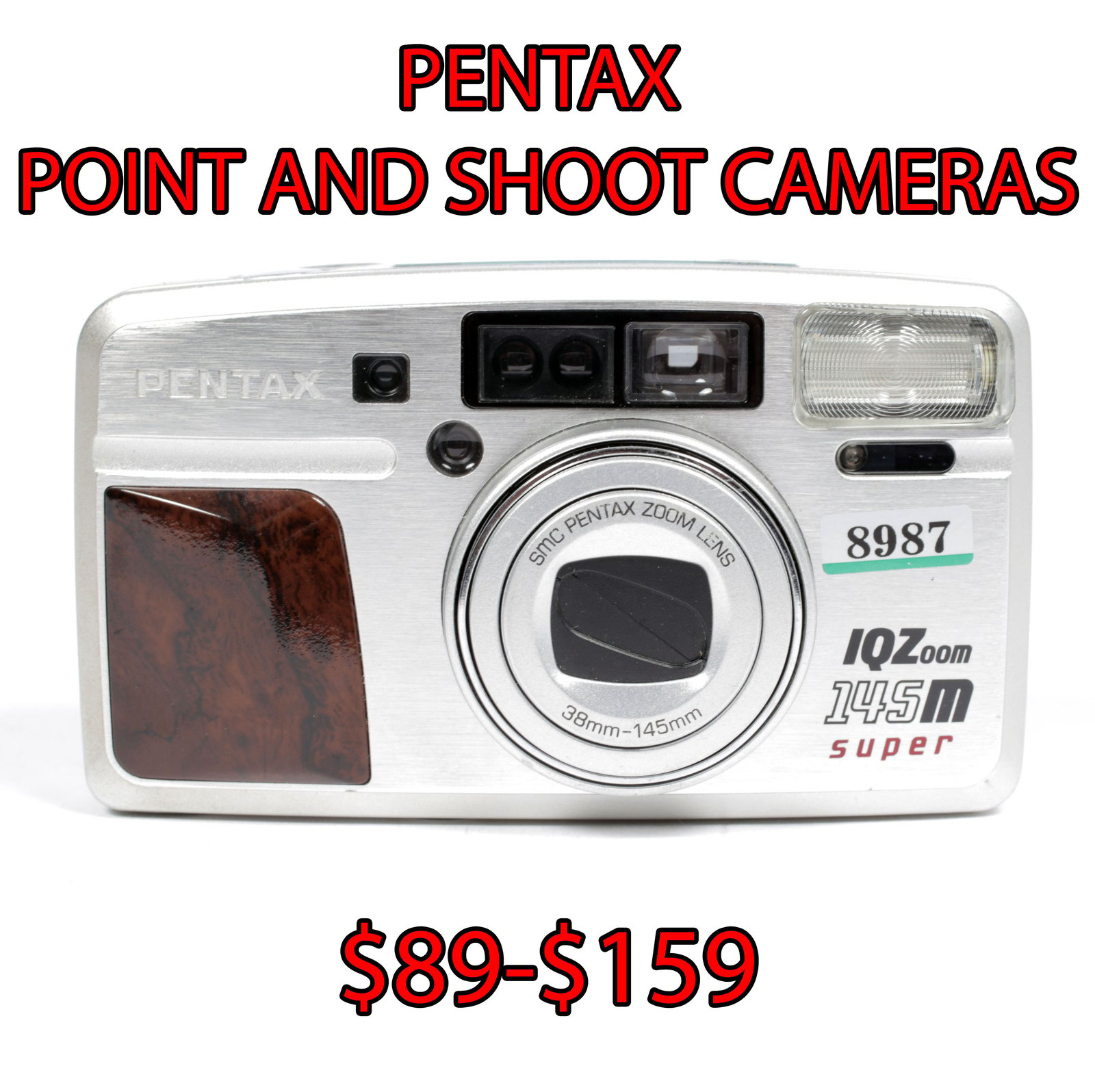 Pentax IQZoom compact 35mm Point and Shoot (Various Models) | CatLABS